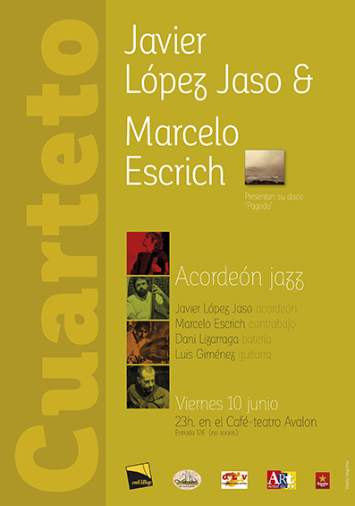 enViBop 117 - 10-6-2016 - Javier López Jaso &#38; Marcelo Escrich Cuarteto P