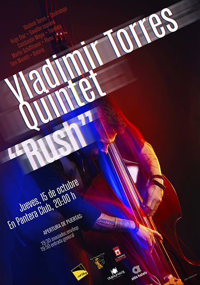 enViBop 278 &ndash; VLADIMIR TORRES QUINTET 15 de octubre Cartel P